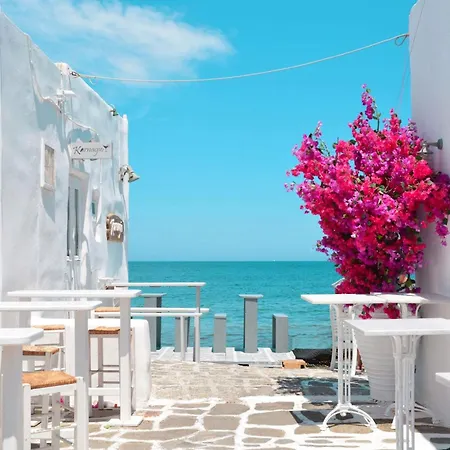 Gorgeous Santorini | 2 Bedrooms | Illumi | Spacious Terrace With Courtyard Views | *